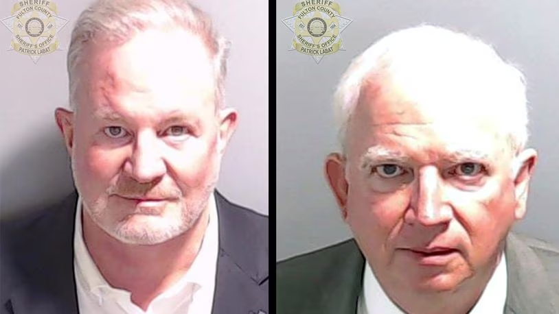EdKrassen's tweet photo. BREAKING: Here are the mug shots Trump associates Scott Hall and John Eastman.

These men, like Trump, Rudy Giuliani, Mark Meadows, and others, have been indicted on RICO charges.  They are accused of partaking in the Criminal Enterprise to steal the election from Joe Biden in the State of Georgia.

Everyone deserves a fair trial, and presumption of innocence until proven guilty.

We will get a fair trial, and we will get answers. I'm 100% willing accept the conclusion the jury finds or the plea deals that these men reach.  

ARE YOU?