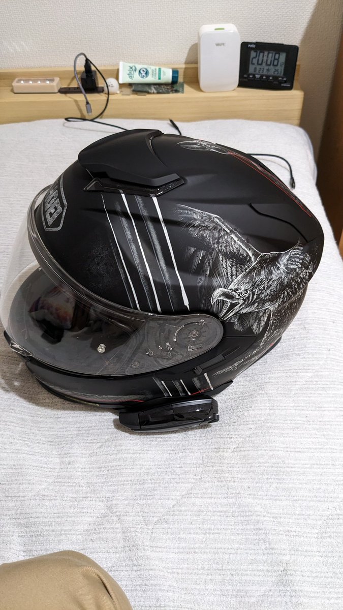 2りんかんで久しぶりにヘルメット買いました。
暑すぎて乗れてないけど(笑)

安売りしてて５３０００円😁👍
初フィッティングしたけど被り心地変わるだと知りました🤣