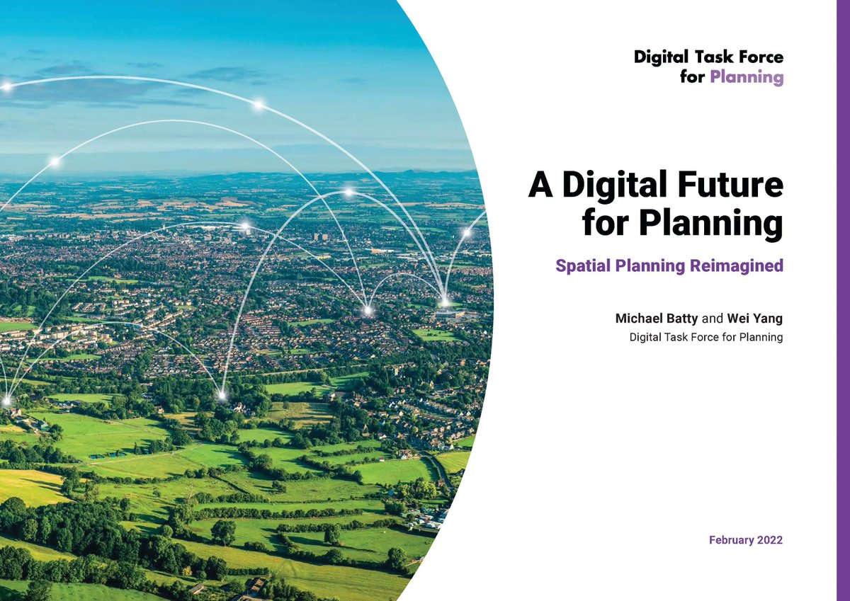 Interesting piece from the #TheBartlettReview discussing the Digital Task Force for Planning's report ‘A Digital Future For Planning: Spatial Planning Reimagined’ which looks at helping planners use digital tools buff.ly/3P2j6Fr