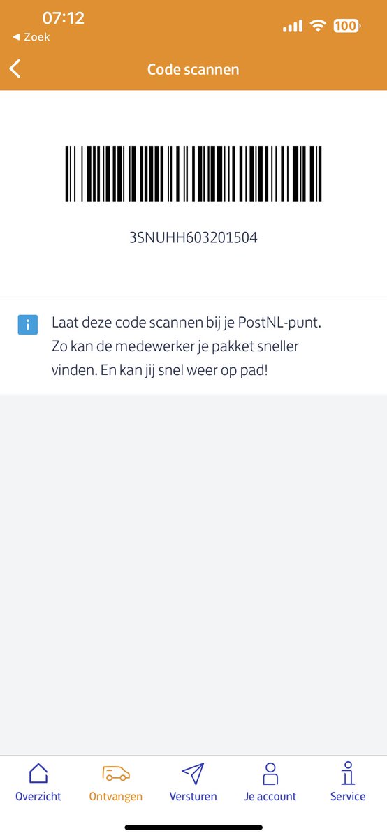 DeEnigeGerrit's tweet photo. @PostNL En dan krijg je dit: 
Typische kastje-muur van PostNL.
Ik wil binnen nú weten waar mijn pakket is @PostNL Er wordt al meer dan een week op gewacht en ikzelf ben in die tijd de halve wereld overgevlogen. En lukt t @PostNL niet om een pakket binnen NL te leveren. Prutsers https://t.co/bwEsgcx5UV