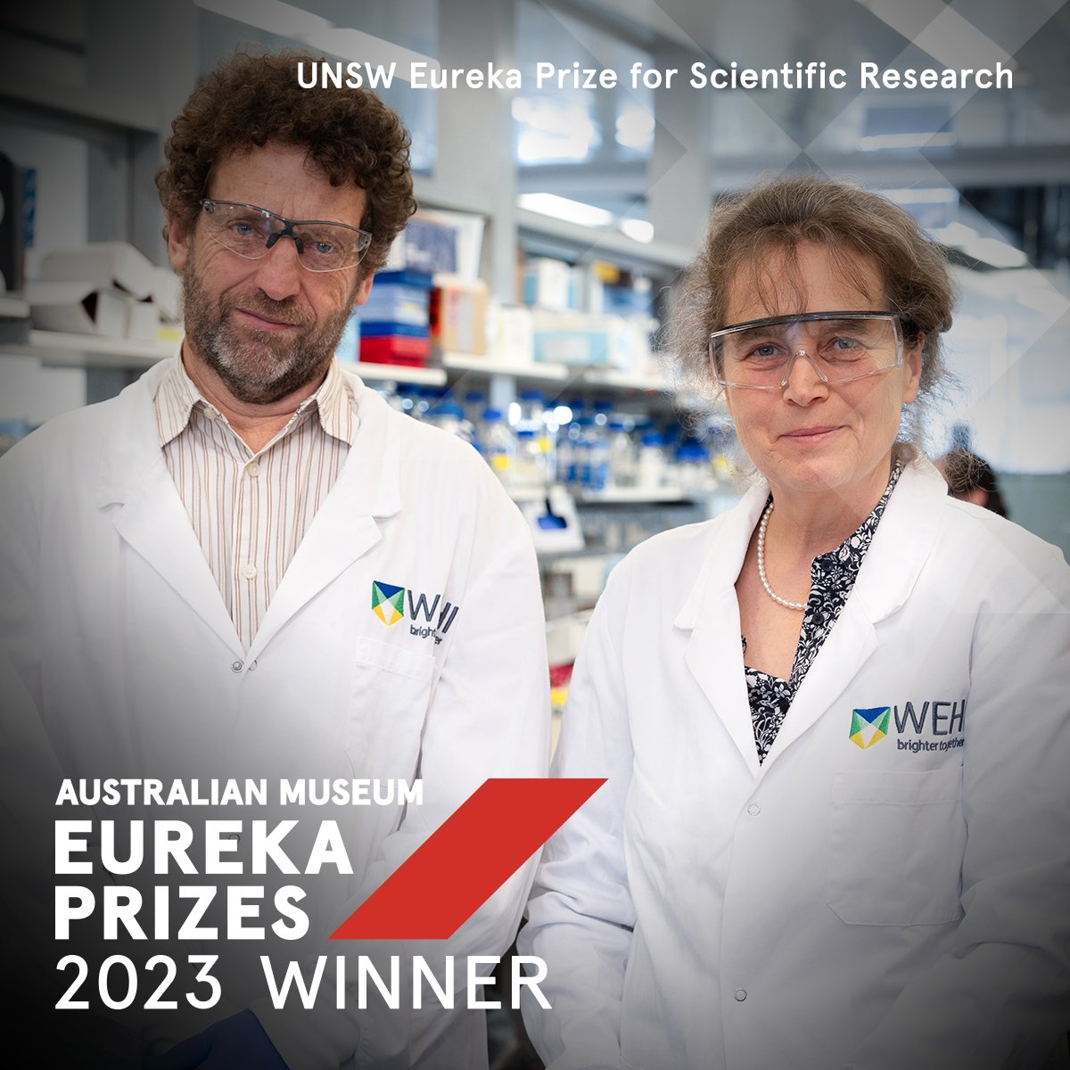 eurekaprizes's tweet photo. 🏆 Associate Professor Tim Thomas and Professor Anne Voss @WEHI_research are awarded the @UNSW Eureka Prize for Scientific Research. #EurekaPrizes
Learn more: https://t.co/pXqU7mARiw https://t.co/R8ClvzcrqB
