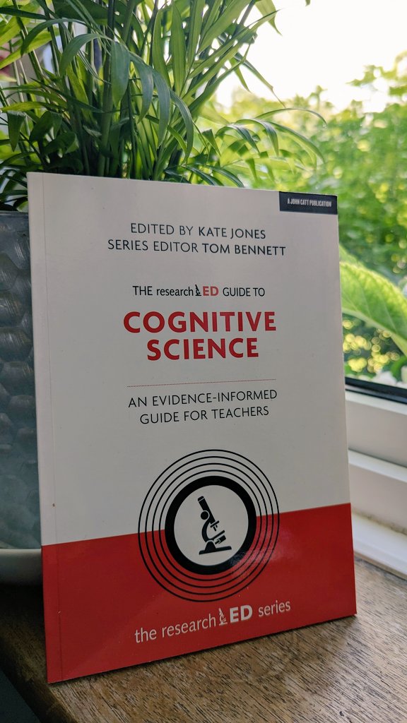 🚨 Competition 🎉 I have a copy of The researchEd Guide to Cognitive Science to give away - it is not published officially until September 1st. To enter simply retweet this tweet & a winner will be selected at random. Open to all around the world! 🌍📚🧠 Good luck ☺️👏