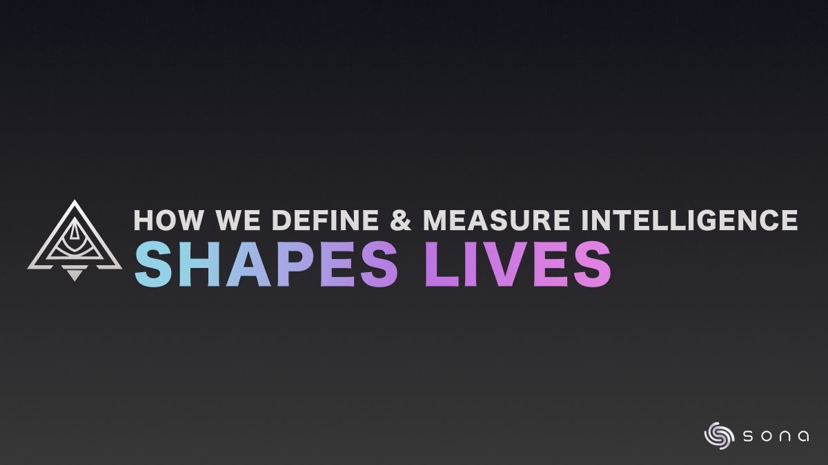 SonaHelpDesk's tweet photo. How we define &amp; measure intelligence shapes lives, communities and our shared future 🚀

🎓 But academic metrics offer an incomplete picture of ability.

To unlock true human potential 🔑, we need new systems that spotlight 🔦 diverse intelligence &amp; talents. https://t.co/Z2DhKri8ah