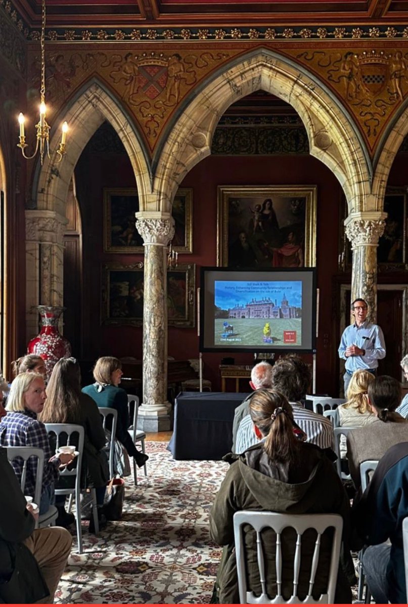 Delighted to be welcoming <a href="/ScotLandEstates/">Scottish Land & Estates</a> and its members to Mount Stuart today.
