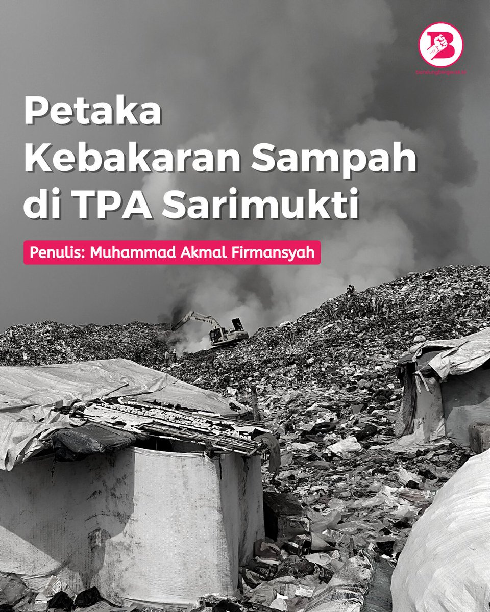 Sabtu (19/08/2023) malam, TPA Sarimukti dilanda kebakaran. Api menyala dan menyebar ke sejumlah zona.

Hingga hari ini petugas masih kesulitan untuk memadamkan api di beberapa zona pembuangan TPA yang sudah overload ini. Luas area terbakar mencapai tujuh hektare.