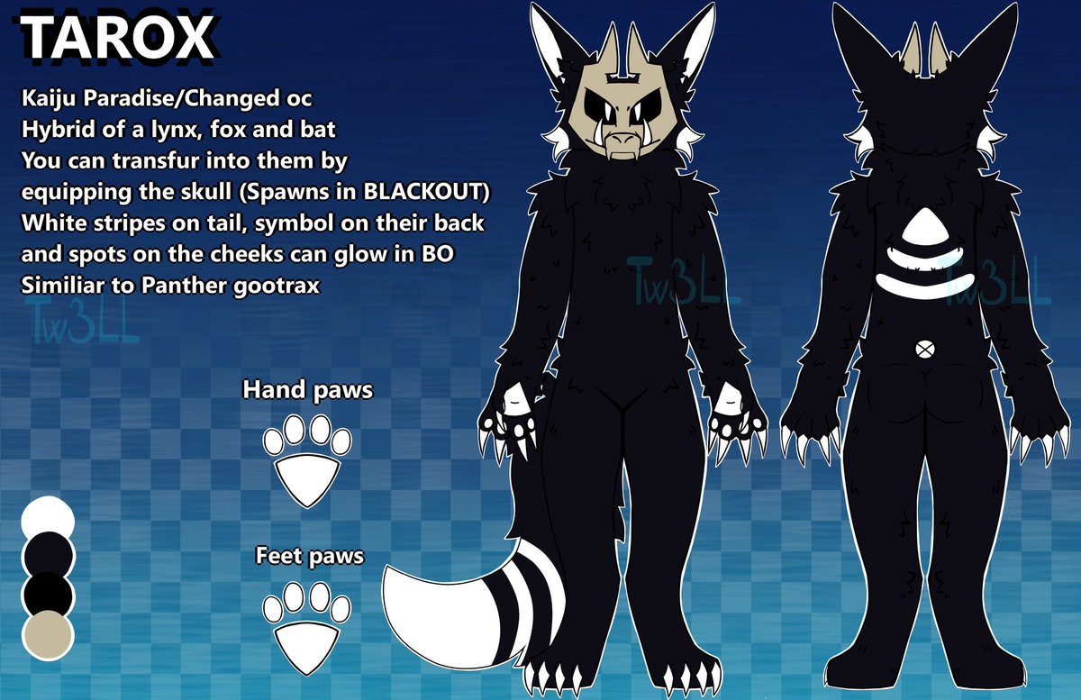 ll_tw3's tweet image. My Kaiju Paradise/Changed oc 
Hes sckrunkly lil gootrax :]
#kaijuparadise #kaijuparadiseroblox #kaijuparadiseoc #kaijuparadiseart #roblox #furry #furryart #referencesheet #changed #changedgame #changedoc