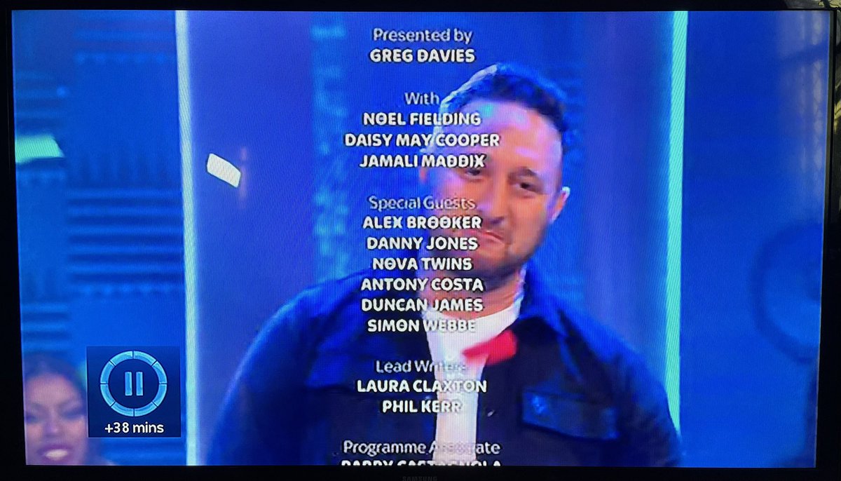 My first ever lead writer gig and on a show I’ve loved since I was a kid - if that doesn’t deserve a blurry credits shot then I don’t know what does