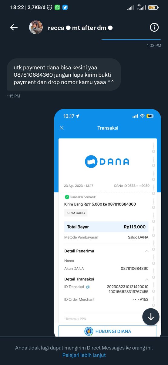 aproxdhite's tweet image. Guys help yang tau back up acc/nomor wa nya  @reccazxv aku beli kuota udah tf, dan aku chat ke wa yg nyambung di dananya katanya bukan raecca #zonauang #zonaba