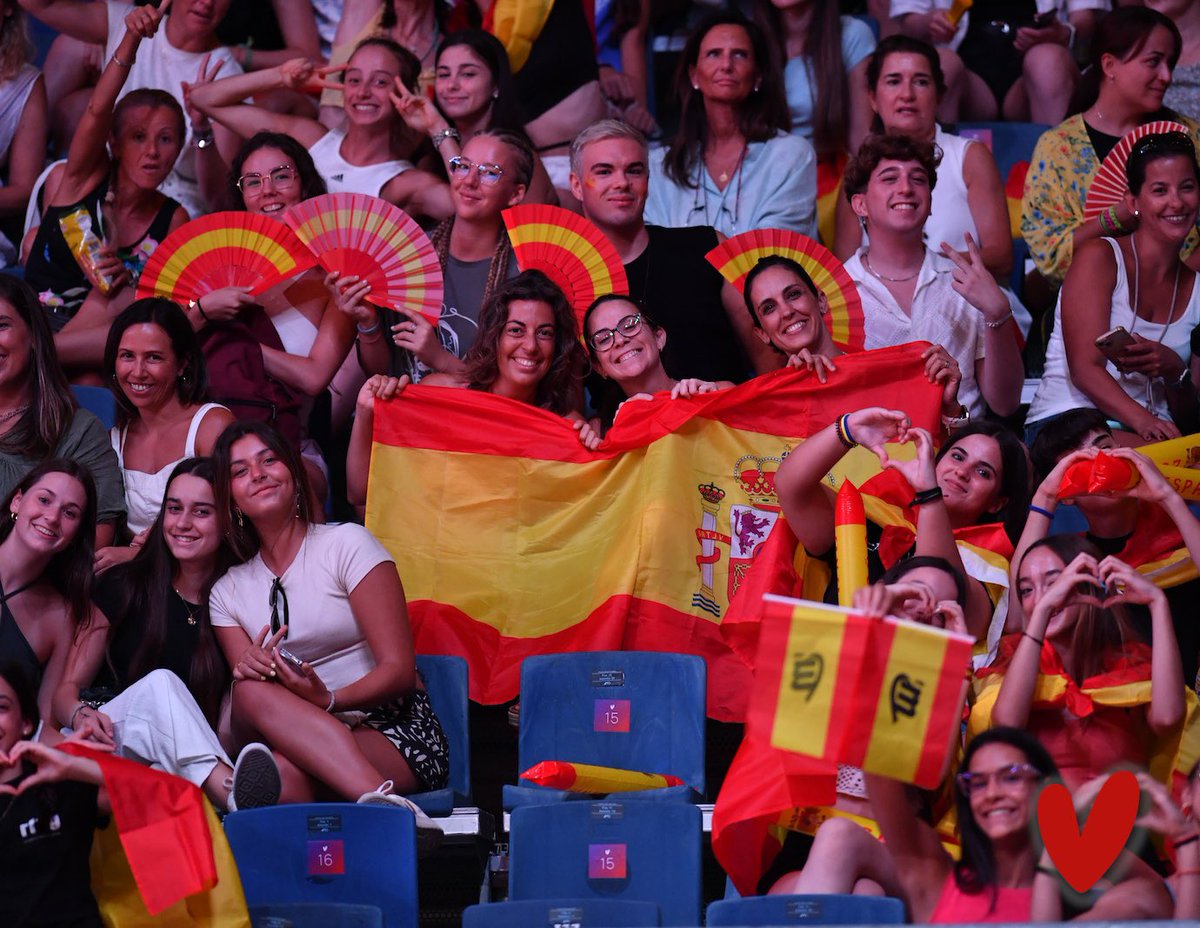 RFEGimnasia's tweet image. ¡No hay otra afición como la española! 🇪🇸💥 #RhyWorlds2023