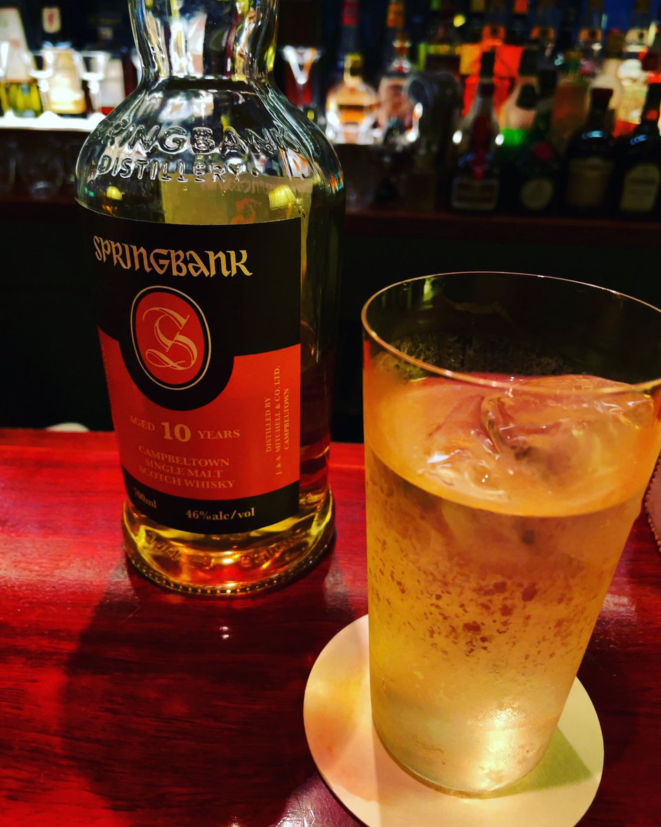 Tyrrell_YoneSan's tweet image. 今夜も美味しく
#スプリングバンク 
を呑む❤️
#twlc  
#bardece