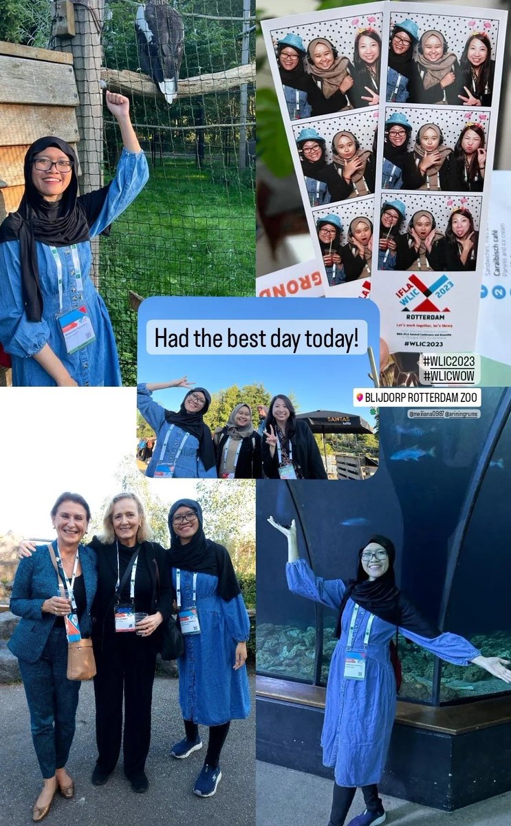 renies's tweet photo. Living my best life yesterday! #Blessed
New ideas, new connections, and dancing the night away at the silent disco! ✨🎧💃 #InspirationOverload #NetworkingGoals #SilentDiscoFun
What a vibe! 🌟✨
Embracing the world of libraries at IFLA WLIC! @iflawlic @IFLA #WLIC2023 #WLICWOW https://t.co/Sxu3YEnYKM