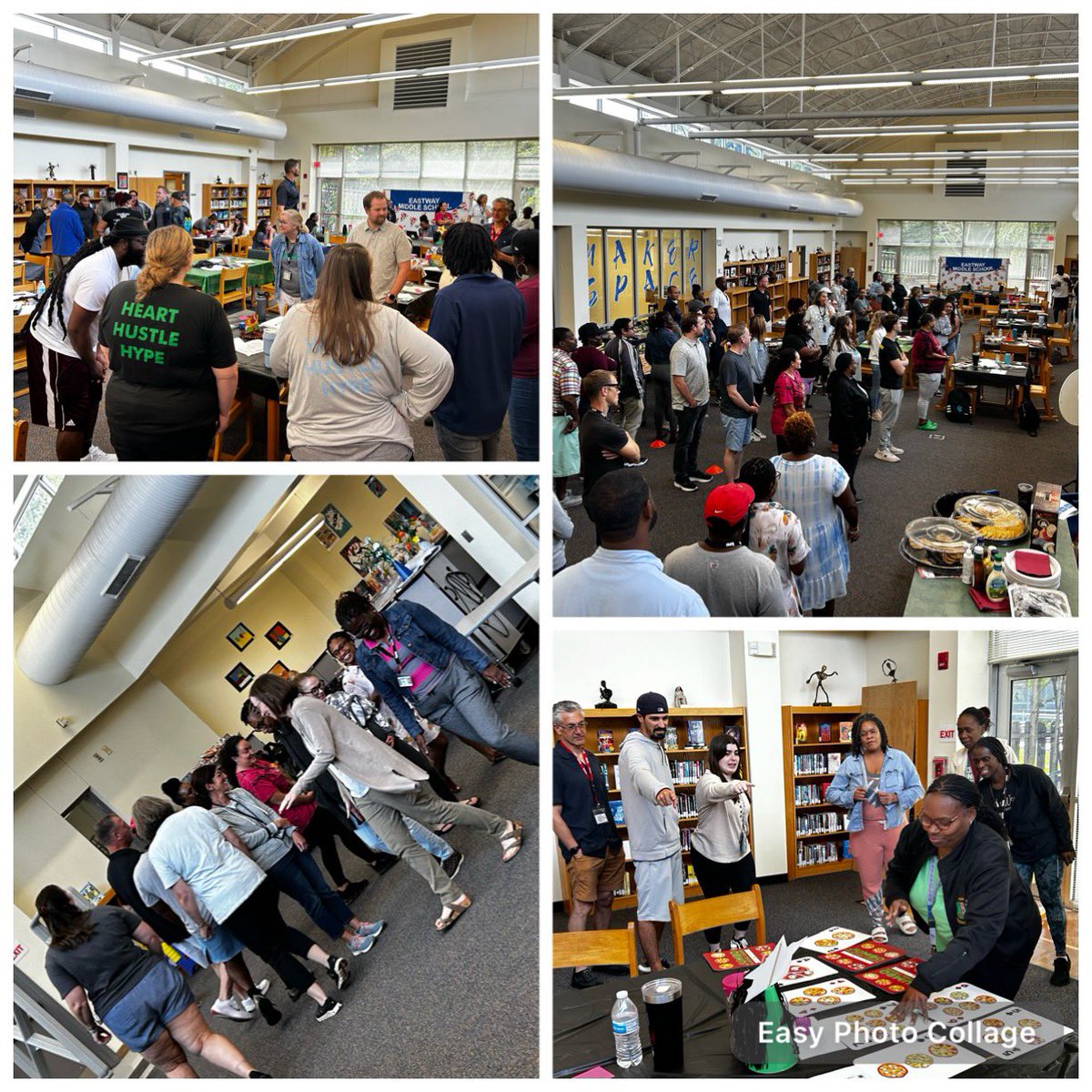 Jenn Vedder (@coachvedder_hpe) on Twitter photo So much fun <a href="/EastwayMS_CMS/">Eastway Middle School</a> yesterday working with these incredible Ts! We shared the importance of connecting before content, creating inclusive environments, & how to elevate all Ss to success! They are going to be amazing this year! #GoBeGreat #HeartHustleHype So much fun <a href="/EastwayMS_CMS/">Eastway Middle School</a> yesterday working with these incredible Ts! We shared the importance of connecting before content, creating inclusive environments, & how to elevate all Ss to success! They are going to be amazing this year! #GoBeGreat #HeartHustleHype