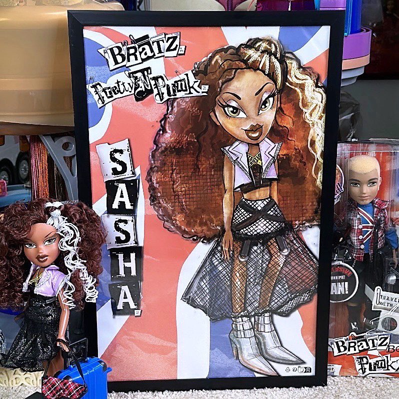 JuGalaxSea's tweet photo. 2023 Bratz World Pretty ‘n’ Punk Sasha 

#galaxseabratz #Bratz #Sasha #BunnyBoo #BratzPrettyNPunk #BratzPunkz #PnpSasha #BratzWorld https://t.co/nqCvyouvjg