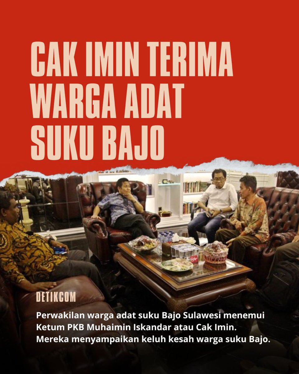 voiceofpkb's tweet photo. Warga adat suku Bajo Sulawesi menemui @cakimiNOW menitipkan mandat desa adat, salah satunya terkait kurangnya perhatian pemerintah pada sektor pendidikan masyarakat Bajo (27/01/2016)
#mandatdesaadat #GusIminPKBsatu 

Selengkapnya : https://t.co/je9iH15iuM https://t.co/rbUHoYco9e
