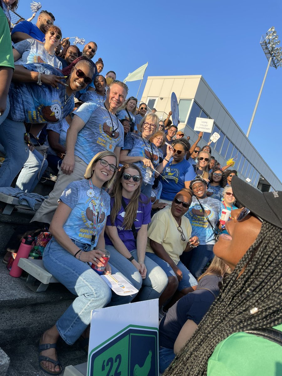 #DPS
#Convocation

Hope Valley staff kick DPDoff our 23-24 school year in style as we join DPS in gearing up for an amazing year ahead!