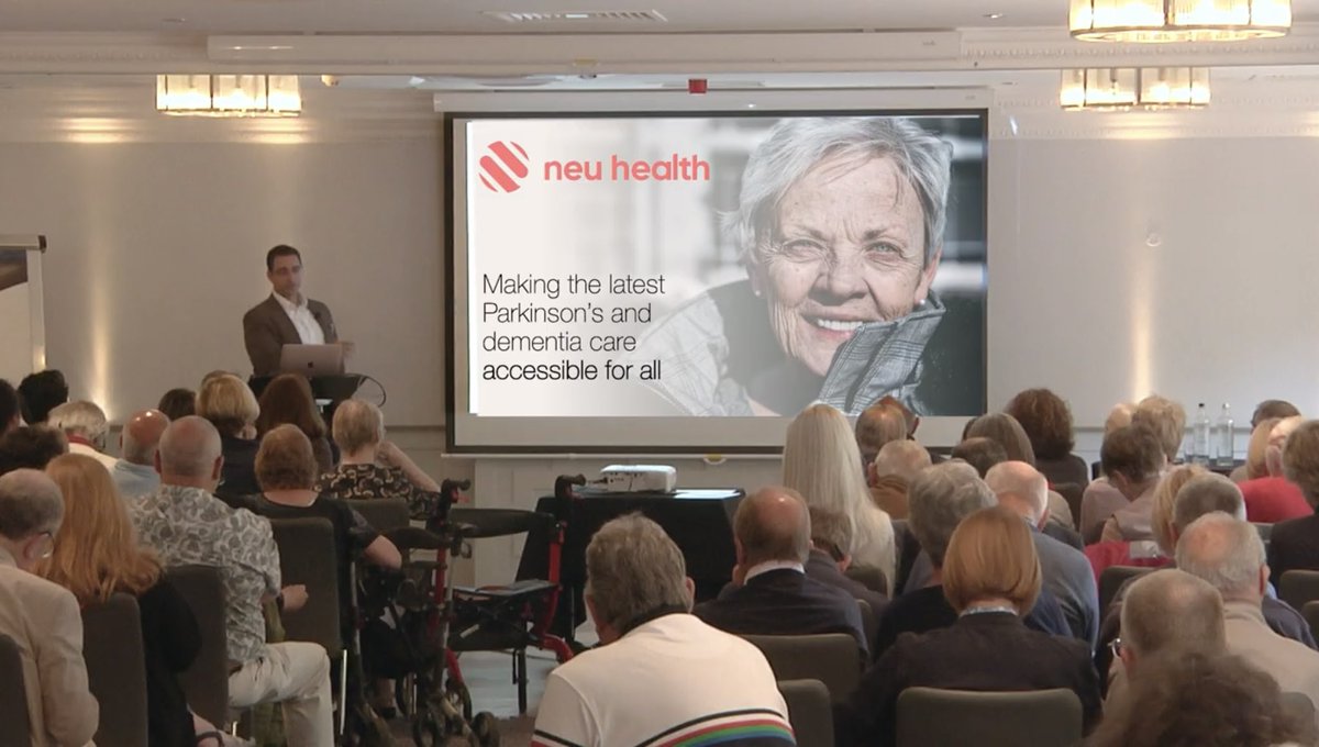 Neu Health (@neu_health) on Twitter photo How can tech improve lives of those with Parkinson’s & Dementia?
At the recent <a href="/OxfordPDCentre/">OPDC (Parkinson's Research)</a> event, watch <a href="/Neu_Health/">Neu Health</a> Co-Founder & Chief Medical Officer Dr <a href="/KinanMuhammed/">Kinan Muhammed</a> share how world-leading <a href="/UniofOxford/">University of Oxford</a> research is used to improve patient outcomes: youtu.be/5L06nWlVy9U How can tech improve lives of those with Parkinson’s & Dementia?
At the recent <a href="/OxfordPDCentre/">OPDC (Parkinson's Research)</a> event, watch <a href="/Neu_Health/">Neu Health</a> Co-Founder & Chief Medical Officer Dr <a href="/KinanMuhammed/">Kinan Muhammed</a> share how world-leading <a href="/UniofOxford/">University of Oxford</a> research is used to improve patient outcomes: youtu.be/5L06nWlVy9U