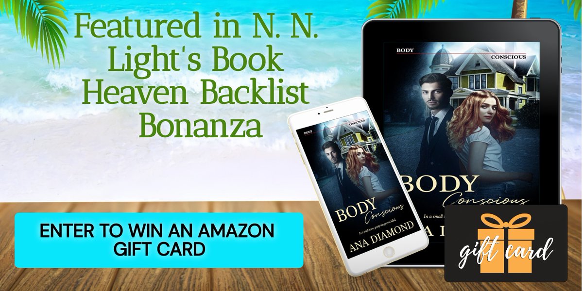 While you wait for my next release, check out this Backlist Bonanza Event for a chance to win a gift card! nnlightsbookheaven.com/post/body-cons… #backlistbonanza #backlist #bestsellers #awardwinning #womensfiction #romance #smalltownromance