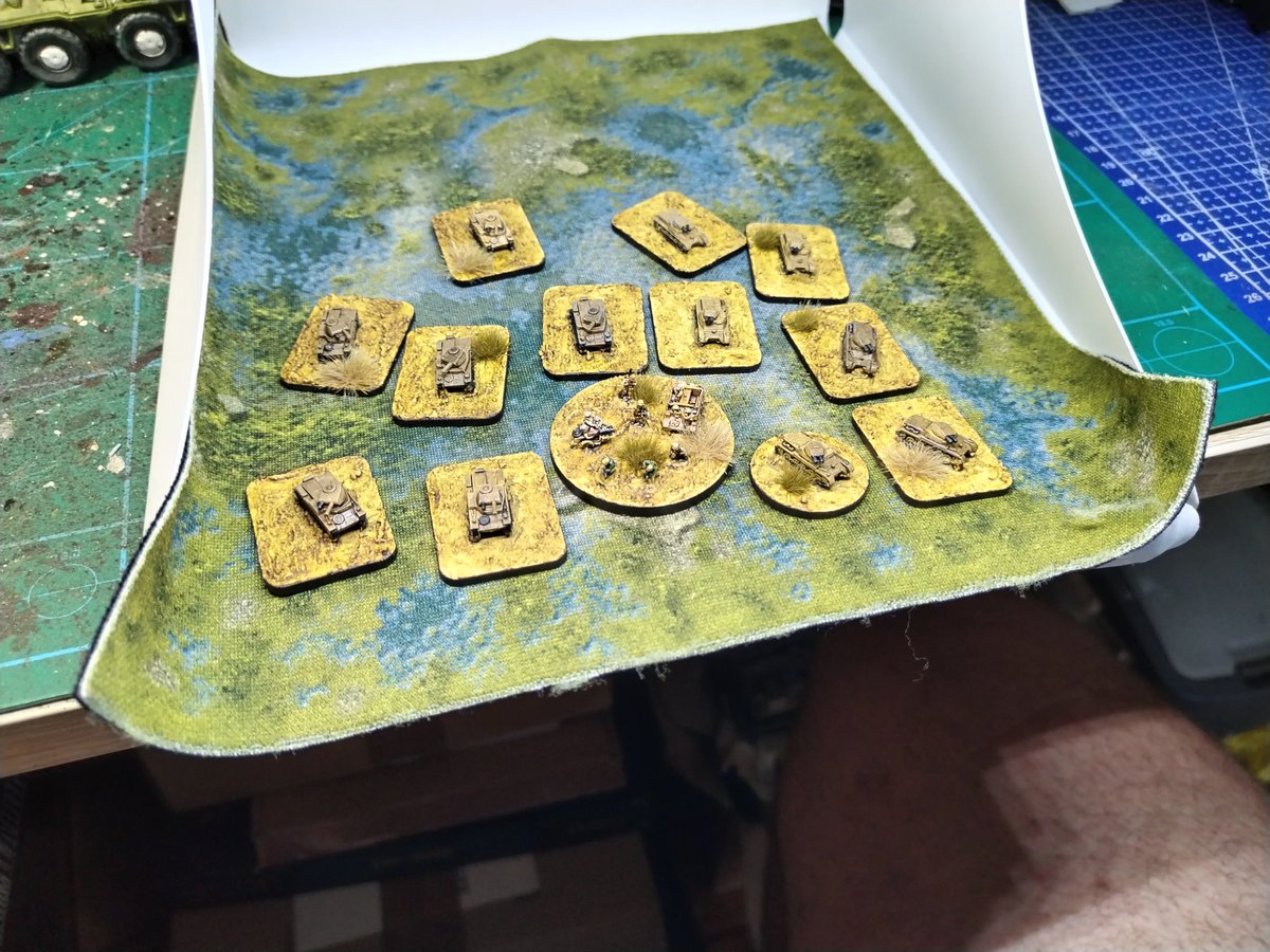 PotanCZ's tweet photo. Both 6mm #panzer I and II from #ButlerPrintedModels, company that supplies #3Dprinted wargames models for wargames from ancient to #WW2 to modern in scales from 6mm to 28mm.
  #ww2wargames #miniatureswargames #scalemodeltank #scalemodeltanks #flamesofwar #wargames #6mmwargaming https://t.co/EuhdCeqEap
