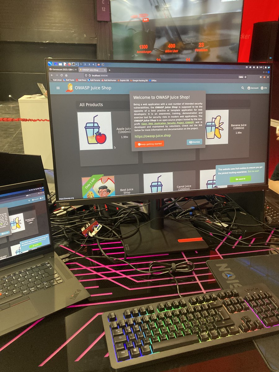 #Gamescom in Köln und #DeutschlandsBesterHacker ist erstmals dabei! #Hacking Sessions, Geschenke, Special Deals für #Gamer und #Hacker und coole Gäste wie Daniel Jung, Mathe-Crack und New Learning Entrepreneur, Florian Dalwigk, Youtuber und Influencer Lernt uns kennen &amp; have fun.