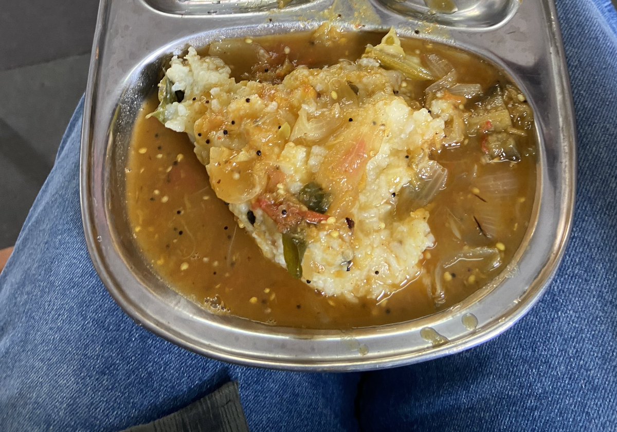 omjasvinMD's tweet photo. Had breakfast today served as part of chief minister’s morning breakfast scheme at a GCC school in Tiruvottiyur for the first time👇🏽 While I went there for a story today, ward councillor @kavidmk invited me to have the food along with him at this primary school. It was Pongal and sambhar, and the food was truly fantastic 👍🏽 As announced, the scheme should be scaled up to all schools in a fast-paced manner. @CMOTamilnadu