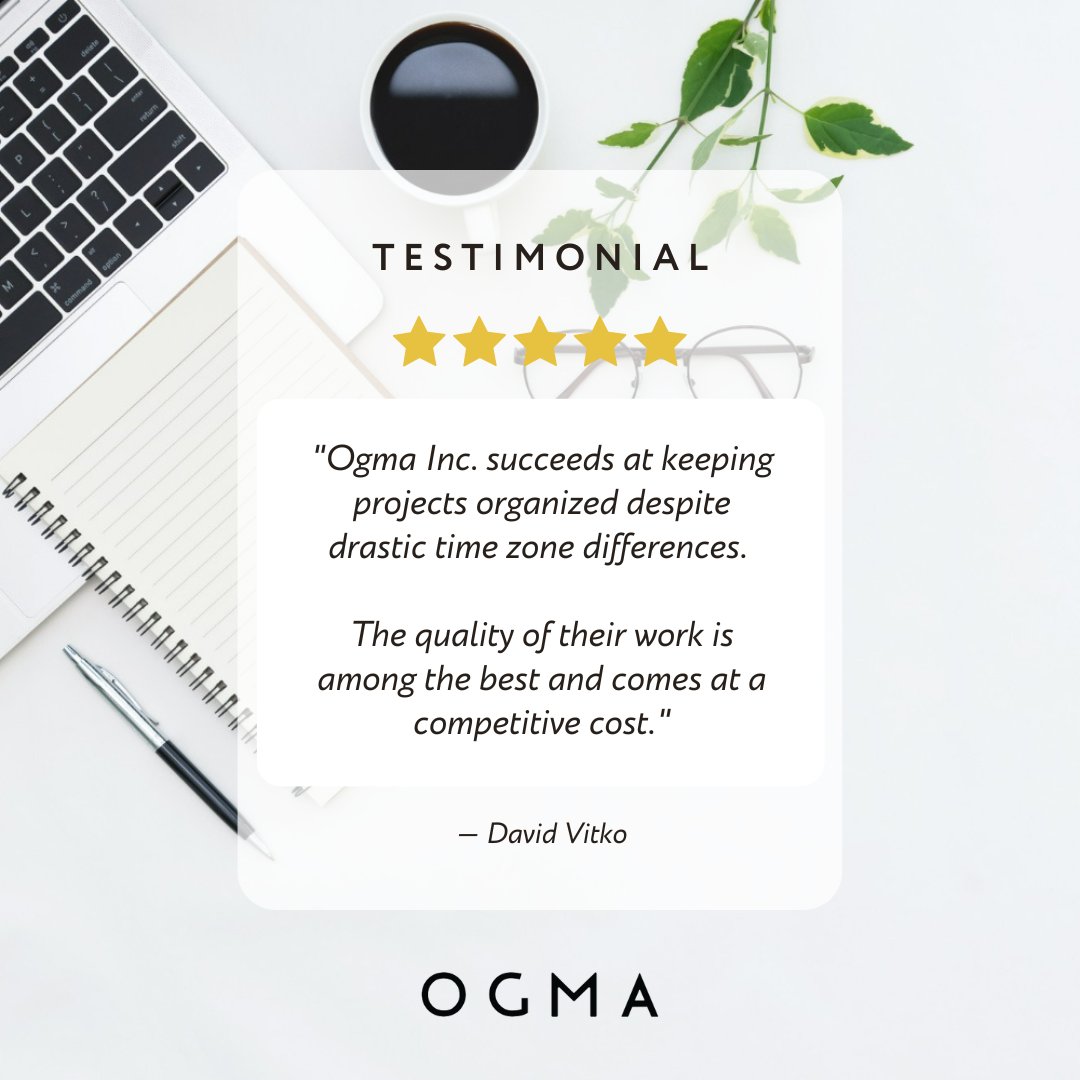 inc_ogma's tweet image. 🤩 Thrilled to receive such positive feedback from our appreciated client! 🙌 
At Ogma Inc., our commitment to excellence drives us to deliver the best results every time. 

#OgmaInc #SoftwareDevelopmentCompany #Testimonial #Clientreview