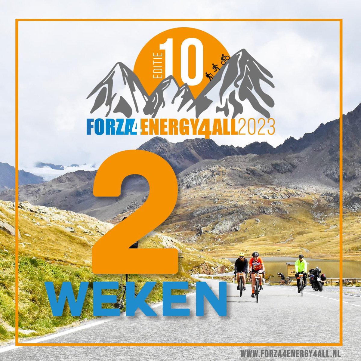 De 10e editie van Forza4Energy4All komt steeds dichterbij. We beklimmen de Gavia en de dagen erna de Mortirolo &amp; Stelvio.
forza4energy4all.nl

#forza4energy4all #gavia #mortirolo #stelvio  #energy4all #goeddoel  #mitochondrialdisease #stopenergiestofwisselingsziekten