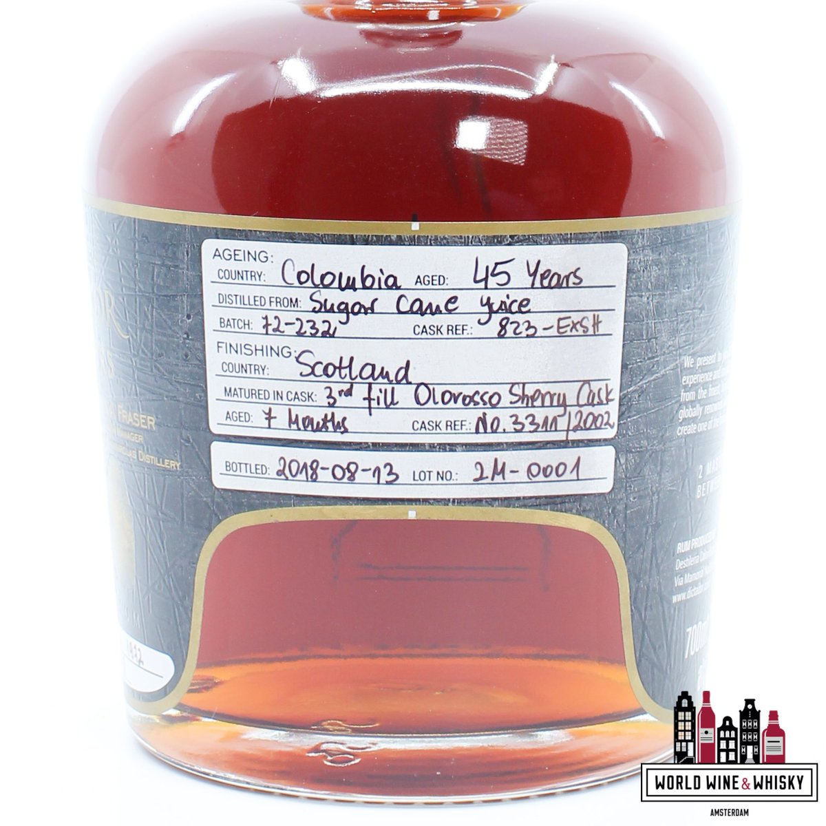 worldwinewhisky's tweet photo. Dictador 2 Masters 45 Years Old 1972 - Batch 72-232 45%, 1 of 378.
Link: https://t.co/PCa0X74tmq.
#Dictador #DictadorRum #Dictador2Masters #DictadorTwoMasters #Dictador1972 #Dictador2Masters1972 #DictadorRum1972 #DictadorRum1972 #DictadorRum45 #ColombianRum #VintageRum #Rum https://t.co/fpj55DObUI