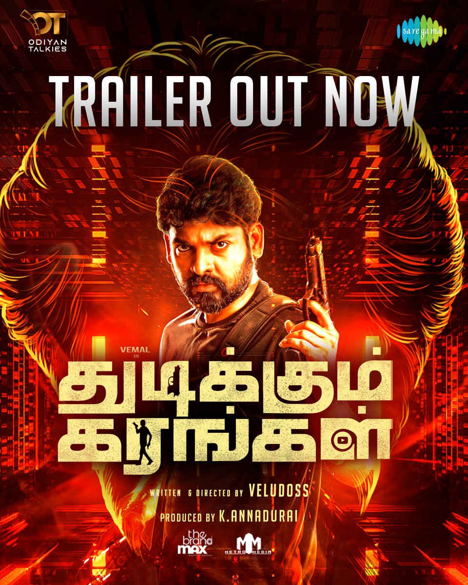 Saregama South (@saregamasouth) on Twitter photo Presenting the official trailer of #ThudikkumKarangal ! 🤩
- youtu.be/jnkYzscBheE
<a href="/ActorVemal/">Actor Vemal</a> <a href="/NarangMisha/">Misha Narang</a> <a href="/actorsathish/">Sathish</a> <a href="/Dir_Veludoss/">Velu doss</a> <a href="/Ramydop/">Rammy</a> <a href="/dinesh_dance/">Dinesh_Master</a> <a href="/Viveka_Lyrics/">Viveka Lyricist</a> @KskSelvaPRO <a href="/sureshmenonnew/">suresh chandra menon</a> <a href="/soundaall/">Soundararaja @ Actor</a> <a href="/AnanthNag24/">Ananth Nag ™</a> <a href="/sparrowjai/">Jaikumar Vairavan</a> <a href="/AananyaMani/">Aananya Mani</a> Presenting the official trailer of #ThudikkumKarangal ! 🤩
- youtu.be/jnkYzscBheE
<a href="/ActorVemal/">Actor Vemal</a> <a href="/NarangMisha/">Misha Narang</a> <a href="/actorsathish/">Sathish</a> <a href="/Dir_Veludoss/">Velu doss</a> <a href="/Ramydop/">Rammy</a> <a href="/dinesh_dance/">Dinesh_Master</a> <a href="/Viveka_Lyrics/">Viveka Lyricist</a> @KskSelvaPRO <a href="/sureshmenonnew/">suresh chandra menon</a> <a href="/soundaall/">Soundararaja @ Actor</a> <a href="/AnanthNag24/">Ananth Nag ™</a> <a href="/sparrowjai/">Jaikumar Vairavan</a> <a href="/AananyaMani/">Aananya Mani</a>