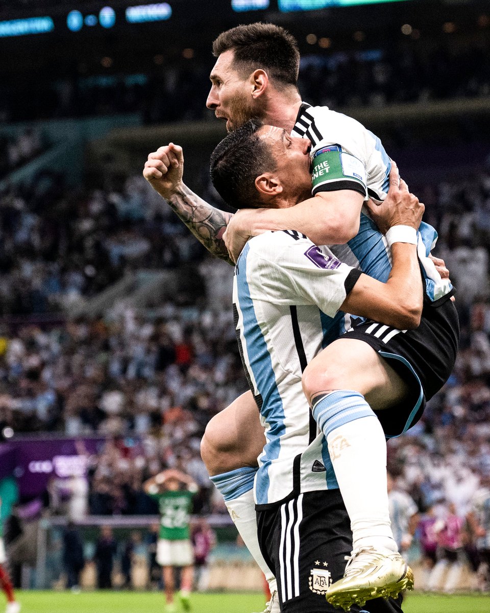 It’s been 15 years since Leo Messi and Ángel Di María won their Olympic gold medals with Argentina.

Years later they cemented their legends with the World Cup 🤝🇦🇷
