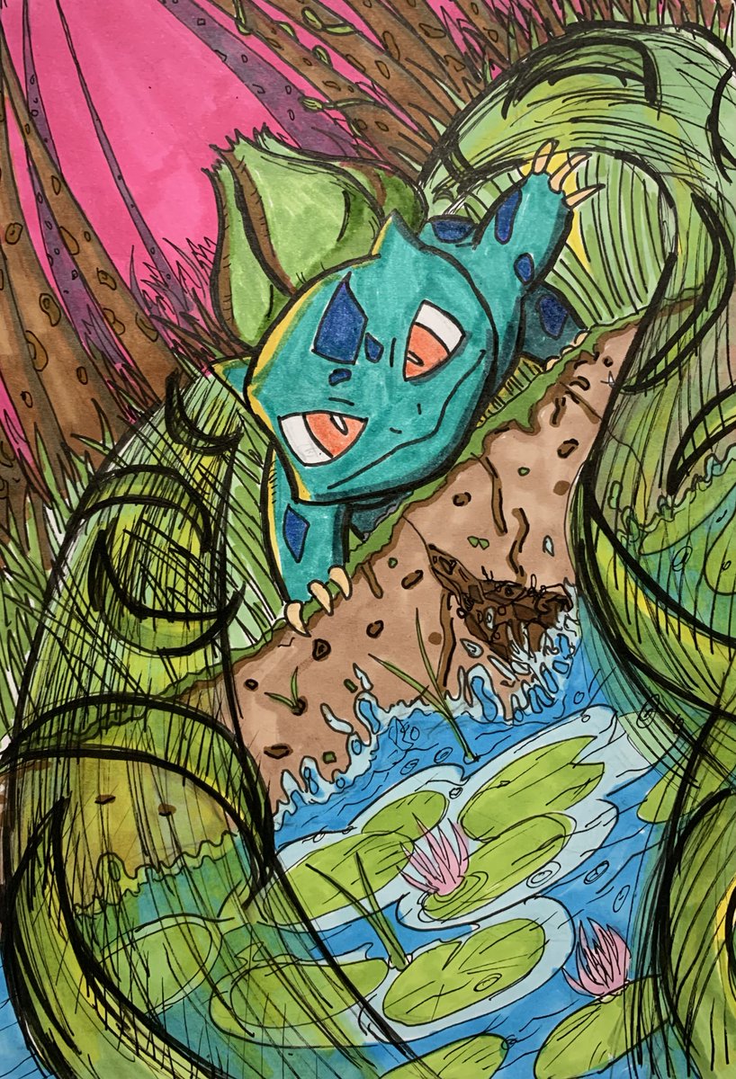 Yanni459's tweet image. what's going on twitter! i am currently drawing the original 151 pokemon over on instagram ( @ fullart.yanni) here is 1/151  #bulbasaur #pokemon  #pokemongo   #pokemoncommunity #pokemonart #pokemoncards #pokemontcg  #pokemontrainer #pokemonfanart #pokemoncollector #art #pokedex
