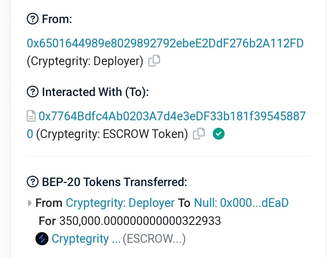 Cryptegrity tweet media