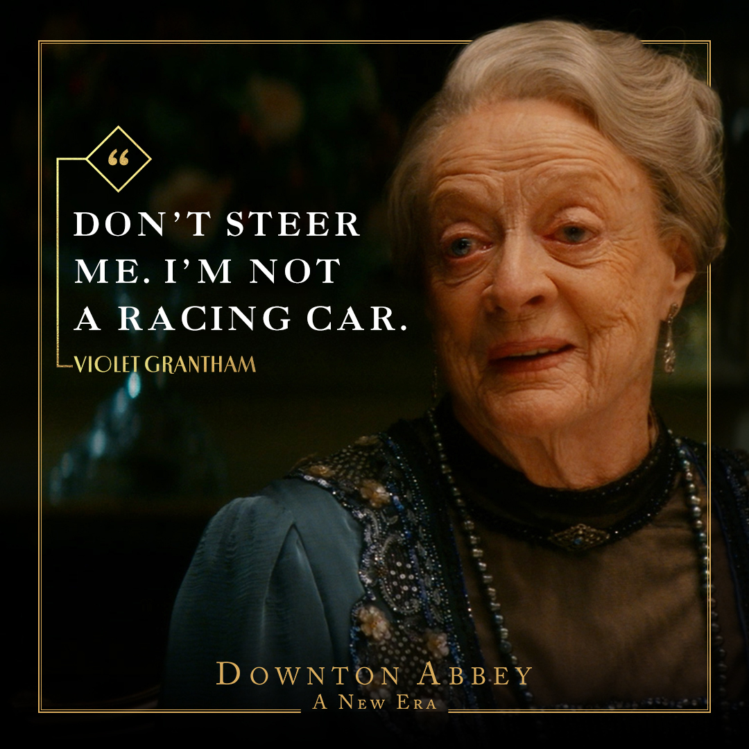 But drive the plot she does. #DowntonAbbey