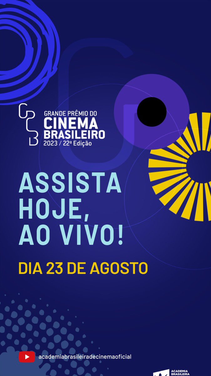 Chegou o dia do 22º Grande Prêmio do Cinema Brasileiro, que acontece hoje na Cidade das Artes (RJ).