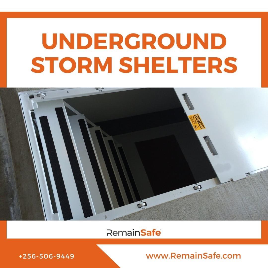 RemainsafeL's tweet photo. RemainSafe Underground Shelters are designed to protect you and your loved ones from the fiercest storms nature can throw your way. 

If you want to learn more about our Storm Shelters, Contact us at 256-506-9449 or visit https://t.co/iaPx4M9SPr

#remainsafe #weatherpreparedness https://t.co/jZ7R68sLfP