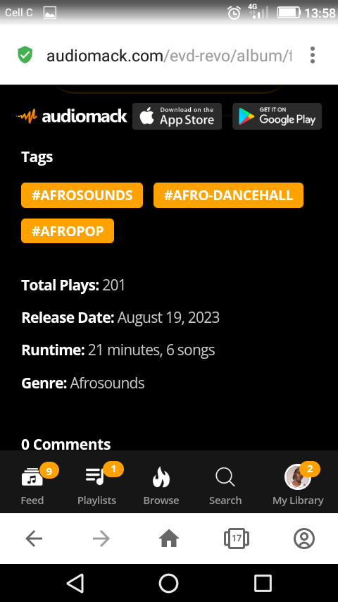EvdRevo's tweet photo. 271 Monthly listeners on AudioMack, Now I believe we can reach 500 Monthly listeners🐺. I appreciate and am thankful of my supporters 🌍💖💝👌🔥

For the Dangerous Ladies 💃😎🔥
https://t.co/tOF63VLdNz

AudioMack EVD Revo profile:
https://t.co/JLwo9zAHLD https://t.co/jGScTXyGTZ
