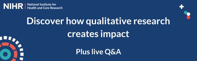 Registration now open for our upcoming webinar on IMPACT of qualitative health research ⭐️ 4th October 2023 ⭐️ 2-3:30pm BST ⭐️Sign-up for free here: eu01web.zoom.us/webinar/regist…