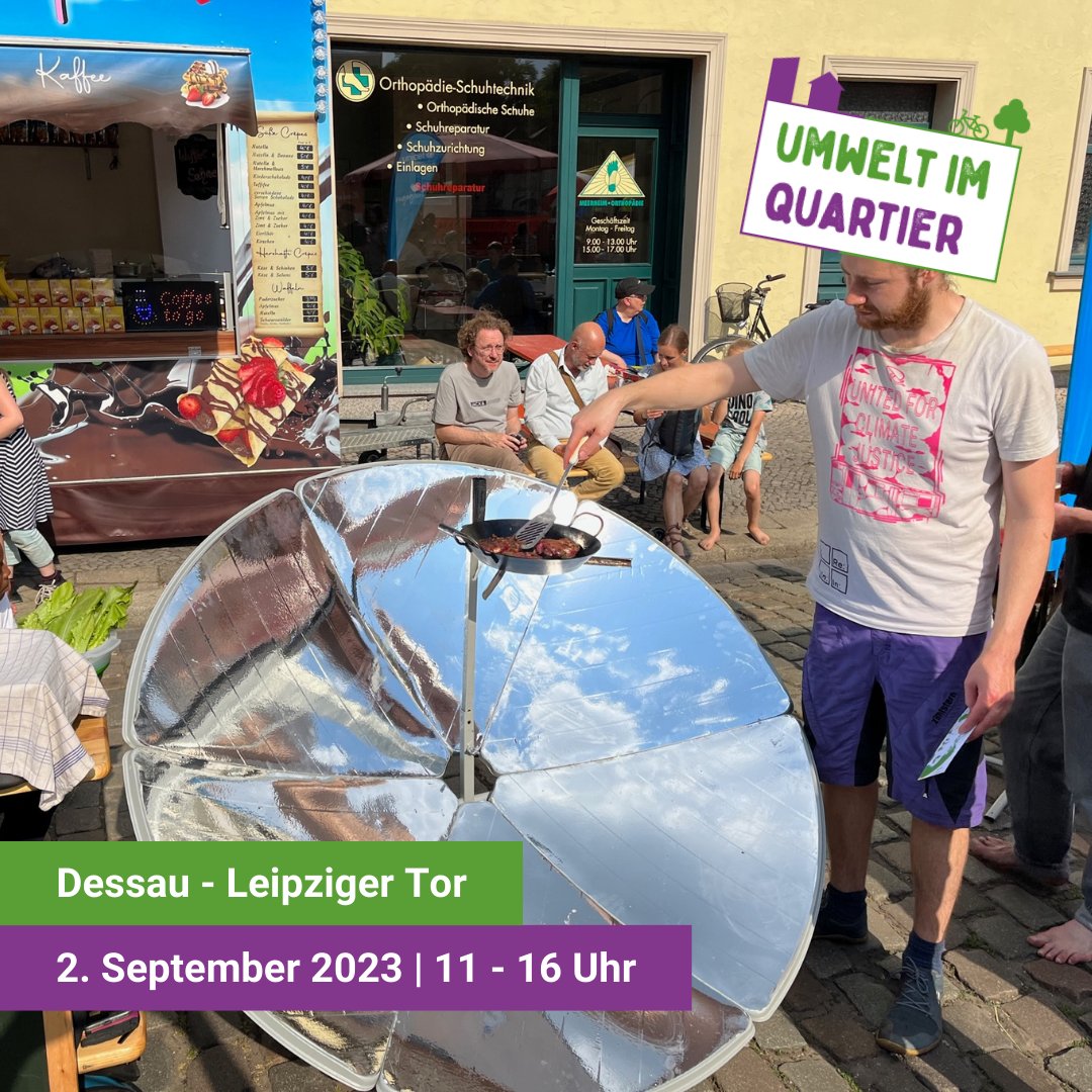 LotharGroeschel's tweet photo. In 10 Tagen starten die Aktionstage "Umwelt im Quartier" - https://t.co/s6AFhCm1HC  - in 5 Stadtquartieren. Damit sollen Umweltaktivitäten auf Nachbarschaftsebene sichtbar und erlebbar werden. Projekt von @BMUV und @Umweltbundesamt https://t.co/HqWw6hDv6a