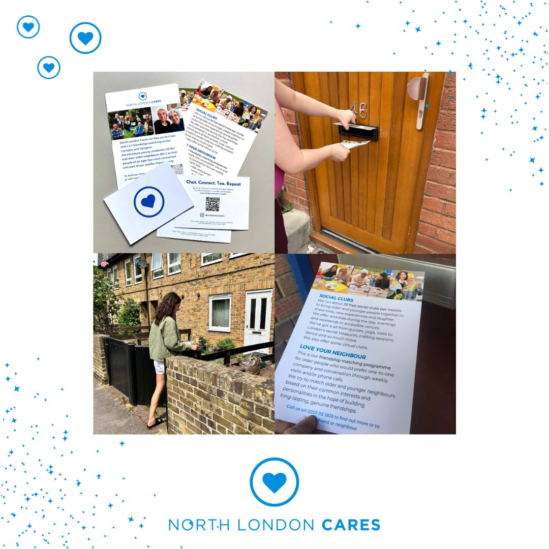 North London Cares (@northldncares) on Twitter photo A big thanks to Younger Neighbours Stacey, Jane, Kelly, and Michelle for helping the Outreach team with leafleting in Barnsbury, Kingâs Cross and Somers Town.
If youâd like to do the same in your neighbourhood then get in touch with us at: hello@northlondoncares.org.uk A big thanks to Younger Neighbours Stacey, Jane, Kelly, and Michelle for helping the Outreach team with leafleting in Barnsbury, Kingâs Cross and Somers Town.
If youâd like to do the same in your neighbourhood then get in touch with us at: hello@northlondoncares.org.uk
