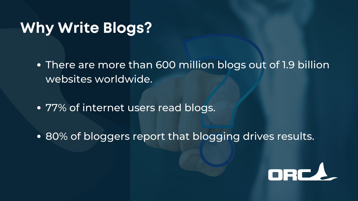 bemoreorca's tweet photo. 1/2

Great web content isn’t ALL about blogs.

But if you thought they were outdated and never read, think again.

Creating fresh, regular content is a great way to keep your site visitors informed. https://t.co/hBRidcmwP6