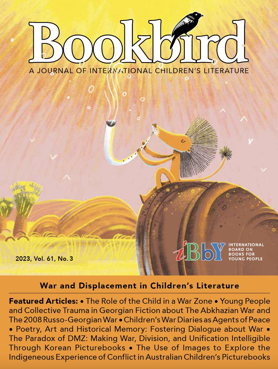 IBBY (@ibbyint) on Twitter photo The special <a href="/IBBYBookbird/">Bookbird: The Journal of IBBY</a> issue on the theme of "War and Displacement in Children's Literature" is out. Visit ibby.org/bookbird 🦜 for more information. The special <a href="/IBBYBookbird/">Bookbird: The Journal of IBBY</a> issue on the theme of "War and Displacement in Children's Literature" is out. Visit ibby.org/bookbird 🦜 for more information.