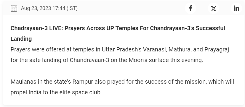 Shamits's tweet image. Reminded of these lines from a popular anthem "This happens only in India" :)