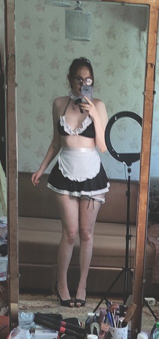 That's an adorable costume for video on my pornhub channel 😋😋😋 https://t.co/YXB2TrwxEI #Mistress #Cosplay<a href="/tag/cosplay"class="tags"><span>#cosplay</span></a><a href="/tag/maid"class="tags"><span>#maid</span></a><a href="/tag/mistress"class="tags"><span>#mistress</span></a>