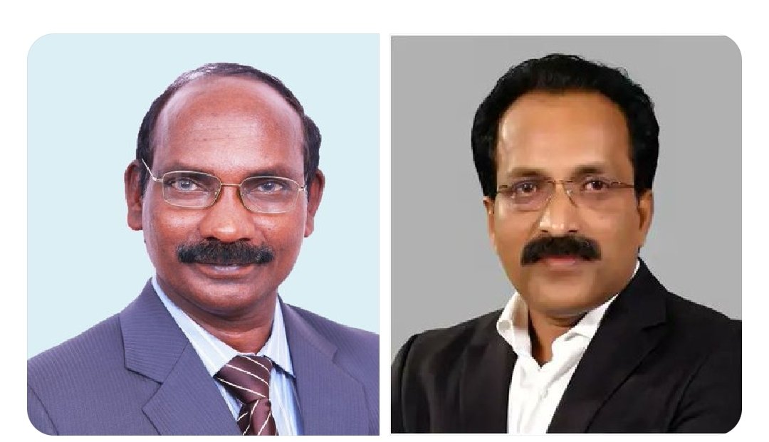 Here are the two real #Heroes you need to remember.

K Sivan and S Somnath, the men who made #Chandrayaan3 possible

Never forget their faces, they are our heroes ♥️
#Chandrayaan3Mission 
#MissionImpossible 
#MenInScience 

#MenWillBeMen