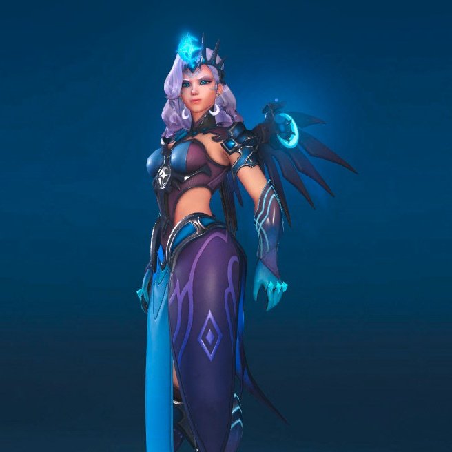 windflowerve's tweet photo. I WANT TO BE MORE CONTROVERSIAL SO HERE ARE MY FOUR FAVOURITE MERCY SKINS https://t.co/KlT8epalmb