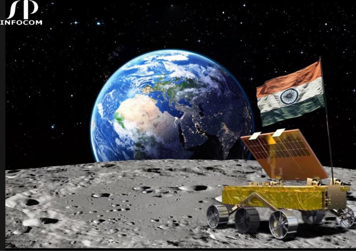 spinfocom's tweet photo. ๐๐ PROUD MOMENT for INDIA and to Humankind.. ๐๐๐ Thank you #ISRO #Chandrayaan3 #VikramLander and to everyone who contributed to make this happen .. may this guide us to Explore and Celebrate the mystery of our UNIVERSE ๐๐ฎ๐ณ #ProudMoment ๐๐ฐ๏ธ #spinfocom https://t.co/QoMTaereNG