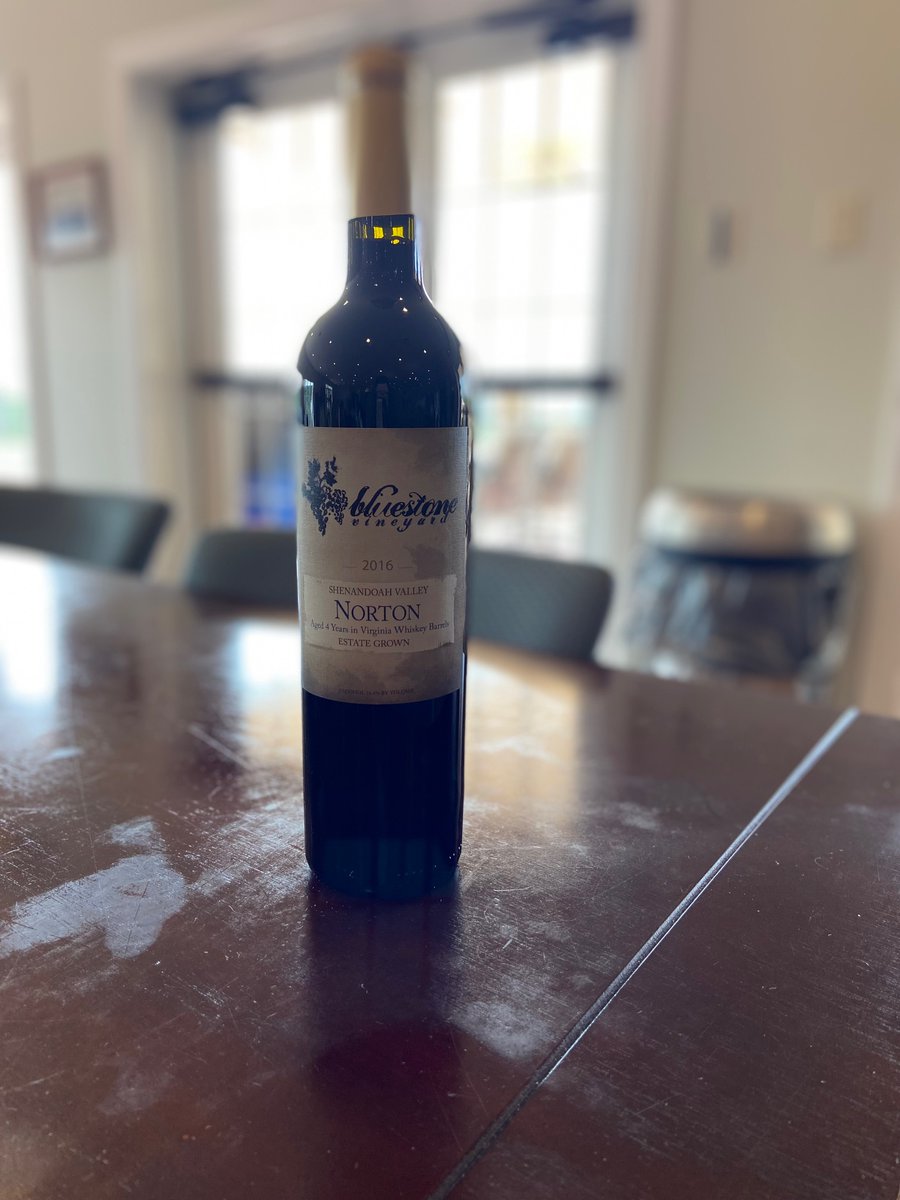 We have a new wine release in the taproom! 2016 Norton. You don't want to sleep on this one! #vineyardvibes #winelovers #Norton #siplocal