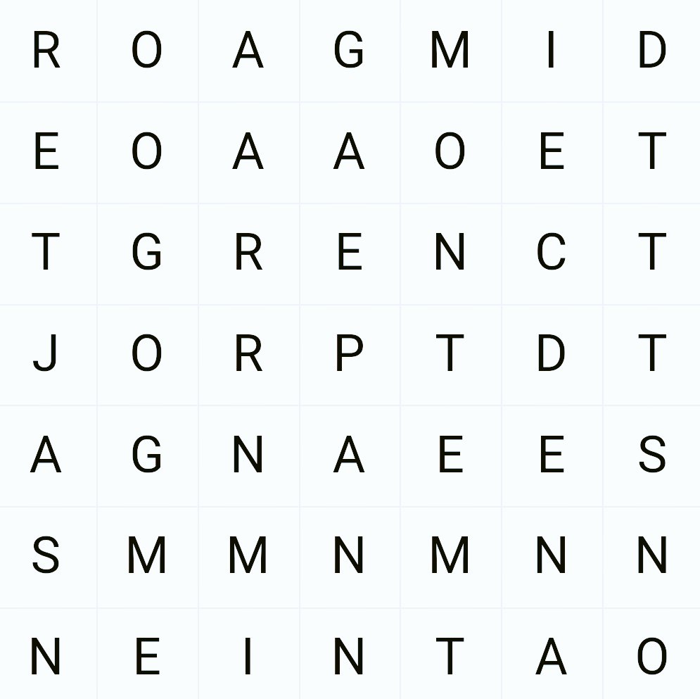Si consigues Monte haz 🔄
Si consigues Grama ❤️