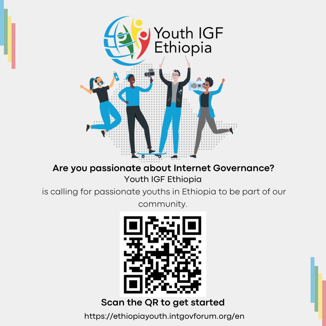 Calling all Ethiopian youth passionate about Internet governance! Join Youth IGF Ethiopia and shape the future of the Internet. Visit this link: forms.gle/KzKPd2aSEaW8Hq… to become a member today! #YouthIGFEthiopia #InternetGovernance #DigitalFuture #JoinUs
