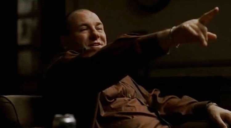 Mobsters watching Rudy Giuliani turn himself in on a RICO charge: