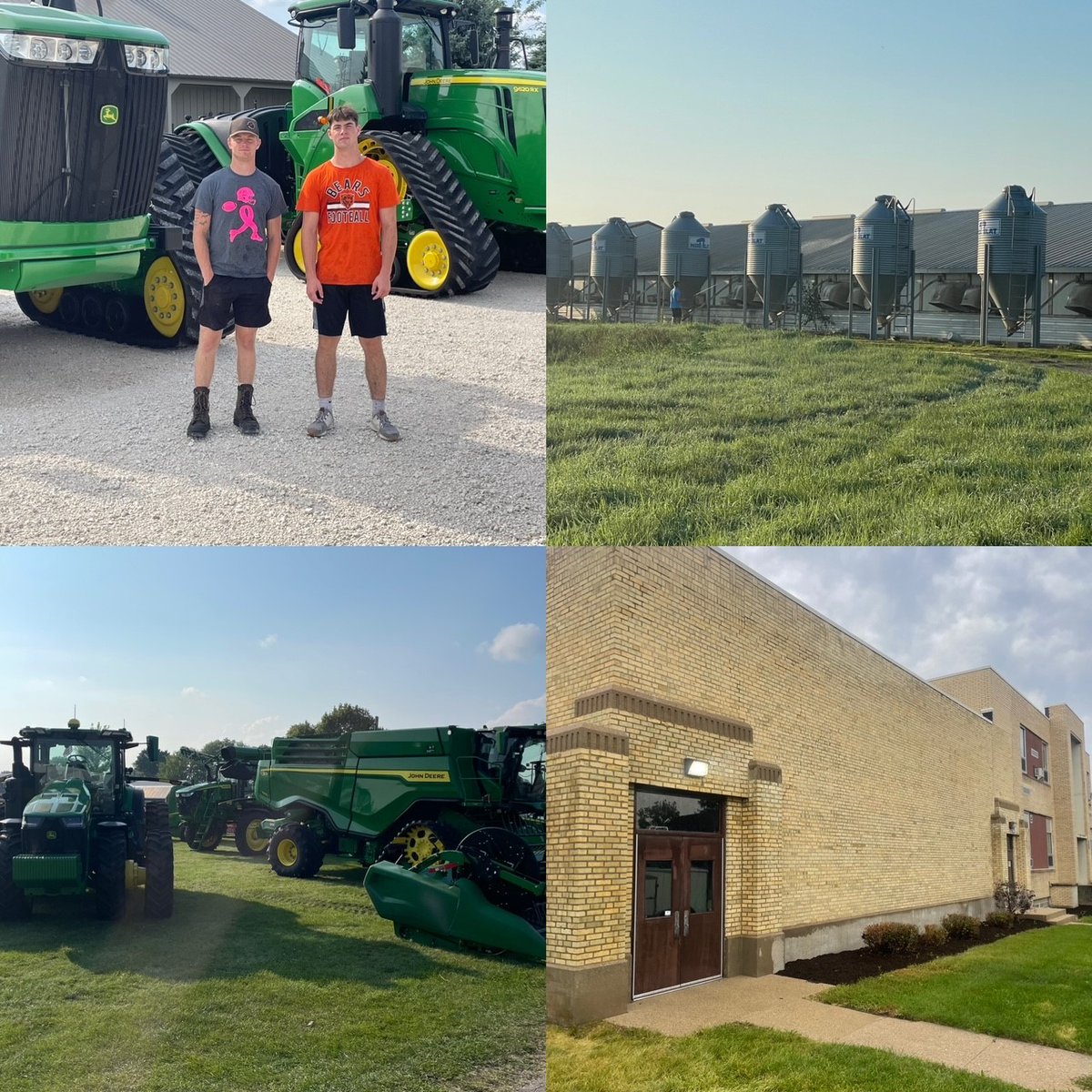 Been a huge August for us!   Washing equipment for farmers ahead of fall, cleaning up the John Deere equipment for the Boone Co Fair display, exterior cleaning on hog buildings and a grade school as well.  Thanks to all that have made this a record month.  We appreciate it!